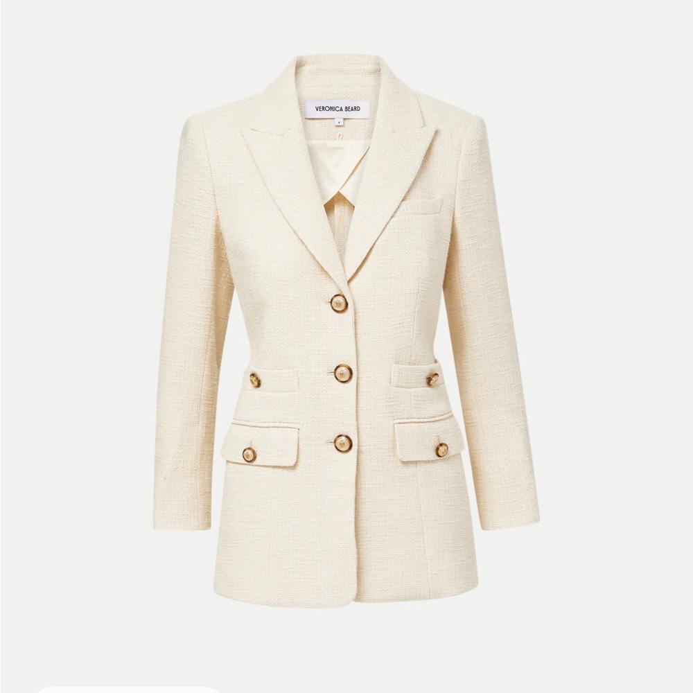 Veronica Beard Terre Cotton Dickey Jacket Brand New Without Tag Size 2